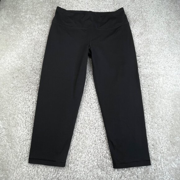 Victoria's Secret VSX Sport Knockout Capri Black Large FLAW - Picture 1 of 6